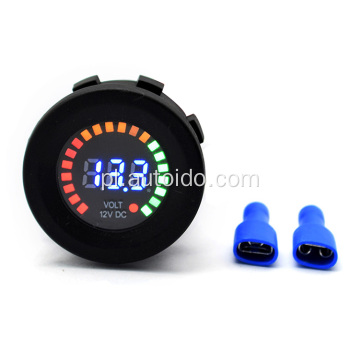 Wodoodporny 12V-48V DC LED Digital Display Volt